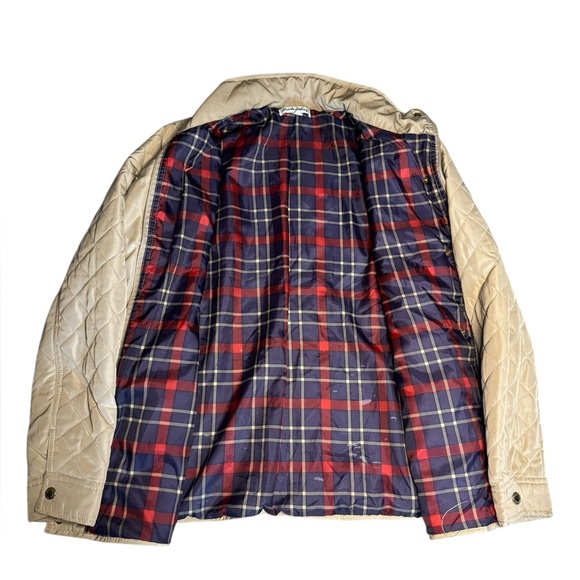 Tan Quilted Outdoor Jacket Telluride Clothing Co - Picture 6 of 7